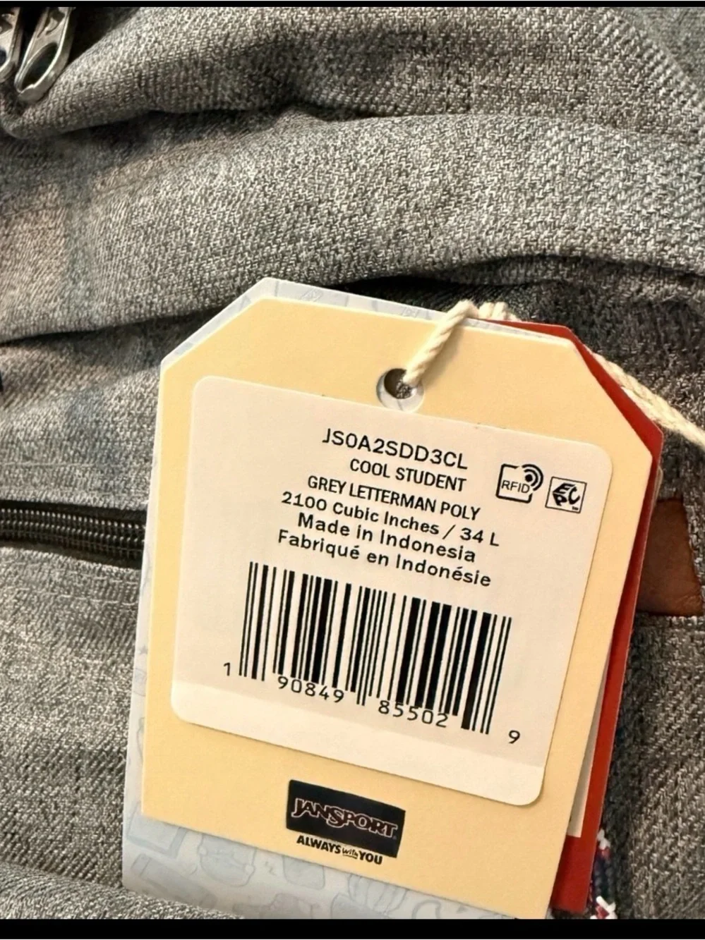 Jansport utility web